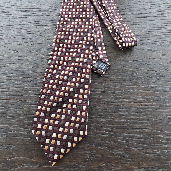Valerio Garati Handmade 100% Silk Tie - Picture 1 of 6